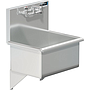 22 X 16 SERVICE SINK W / WALL FAUCET 