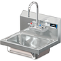 COMAL 14 X 10 X 5 HANDSINK WITH WALL FAUCET